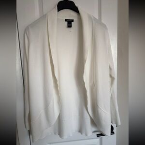 Verve Ami White Sweater